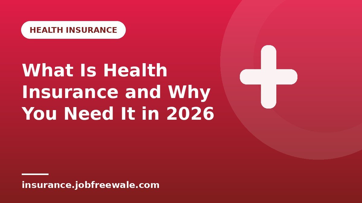 What Is Health Insurance and Why You Need It in 2026